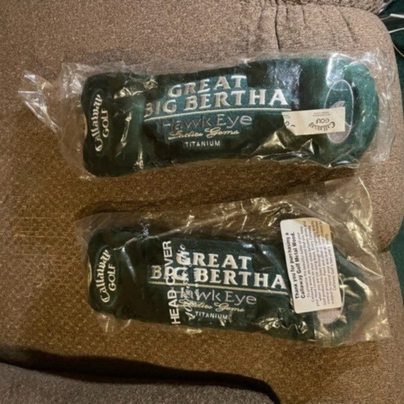 Callaway Other - Callaway Great Big Bertha Hawk Eye 1 &3 Wood Headcover Head Cover New